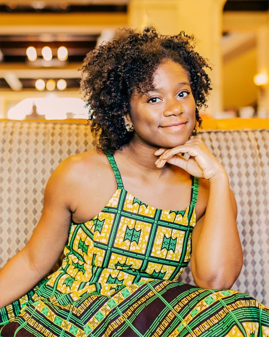 Photograph of Jordan Ifueko, author of Raybearer and Redemptor